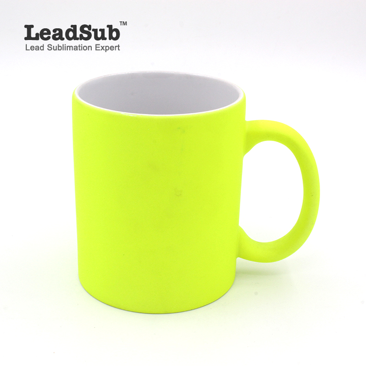 Fluorescent Ceramic Coffee Mugs
