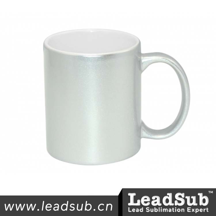 11oz sublimation sliver mug