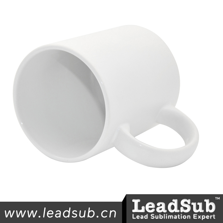 11oz sublimation white mug matte