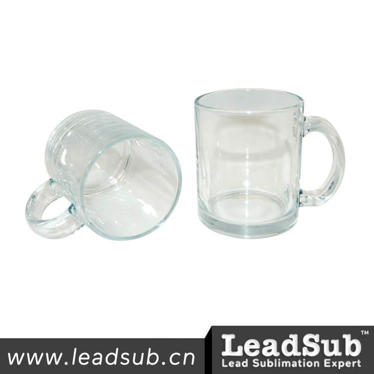 11oz glass mug (clear)